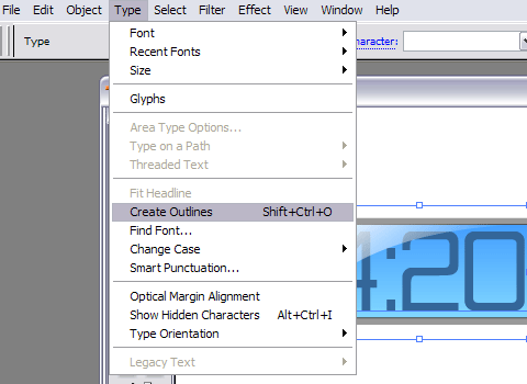 Type > greate Outlines Type > greate Outlines